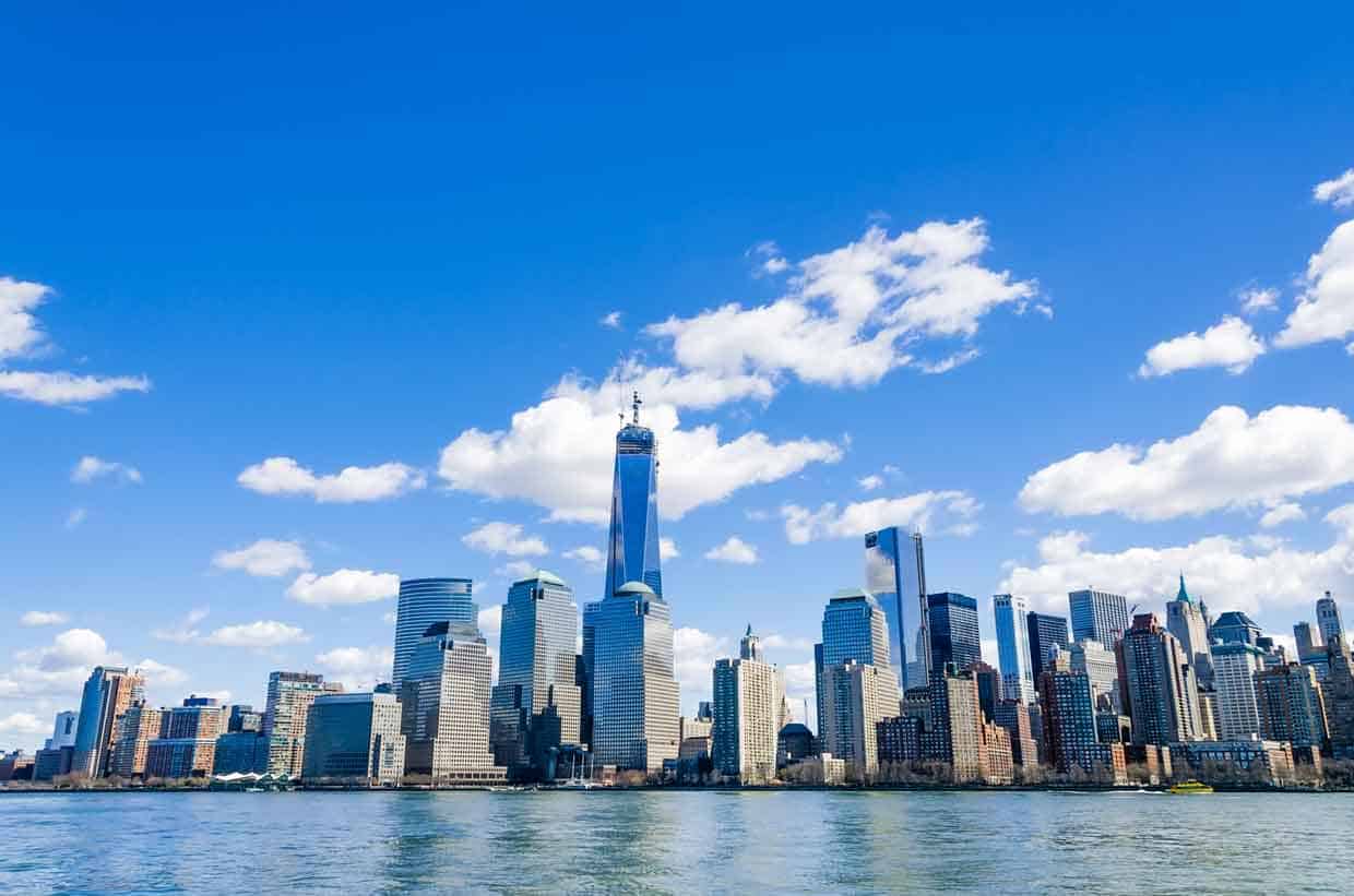 skyline of New York