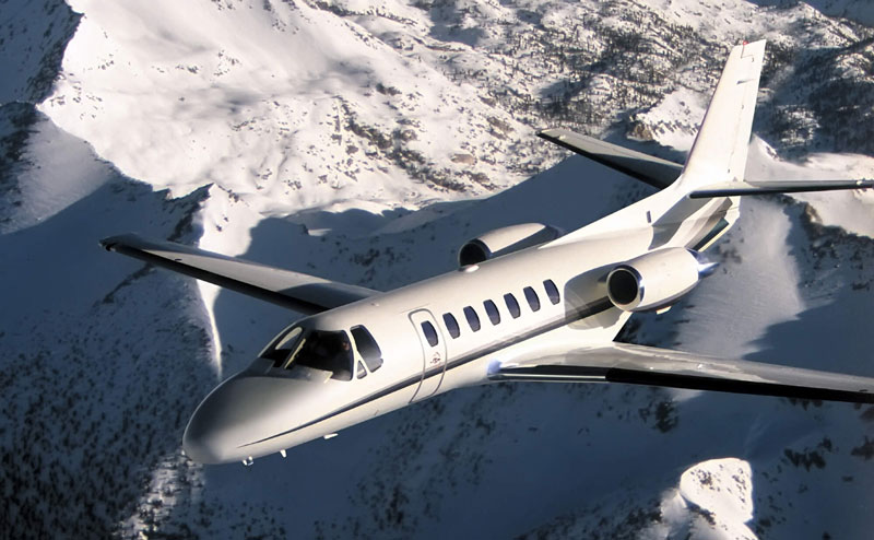 Citation V private jet charter'